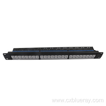 Cat6A Cable Panel Jack UTP Patch Panel